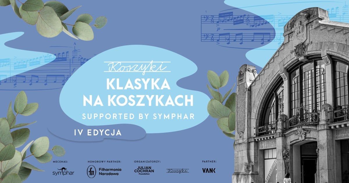 Kochacie klasykę? Ja tak! I już w czwartek pojawię się w Warszawie, gdzie będę promować super wydarzenie „Klasyka na Koszykach”.  #modanaklasyke #muzykaklasyczna #classicalmusic